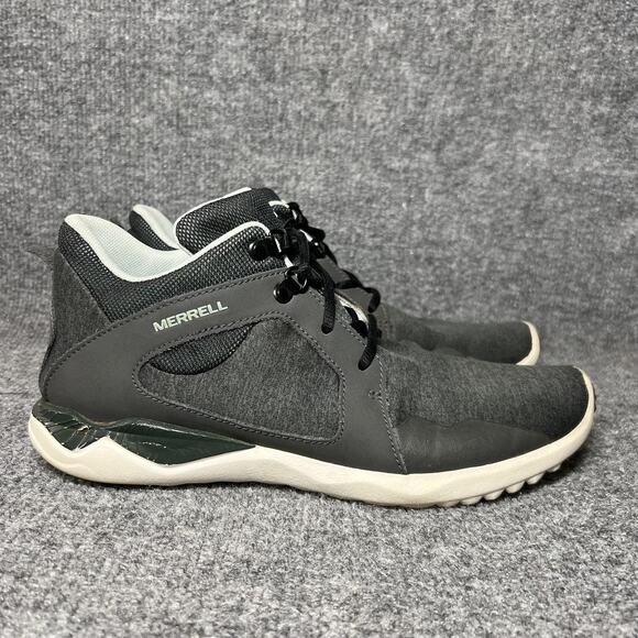Merrell Shoes Womens Size 9 Gray Mid Top Lace Up Casual Walking Comfort J01954 - Picture 1 of 9